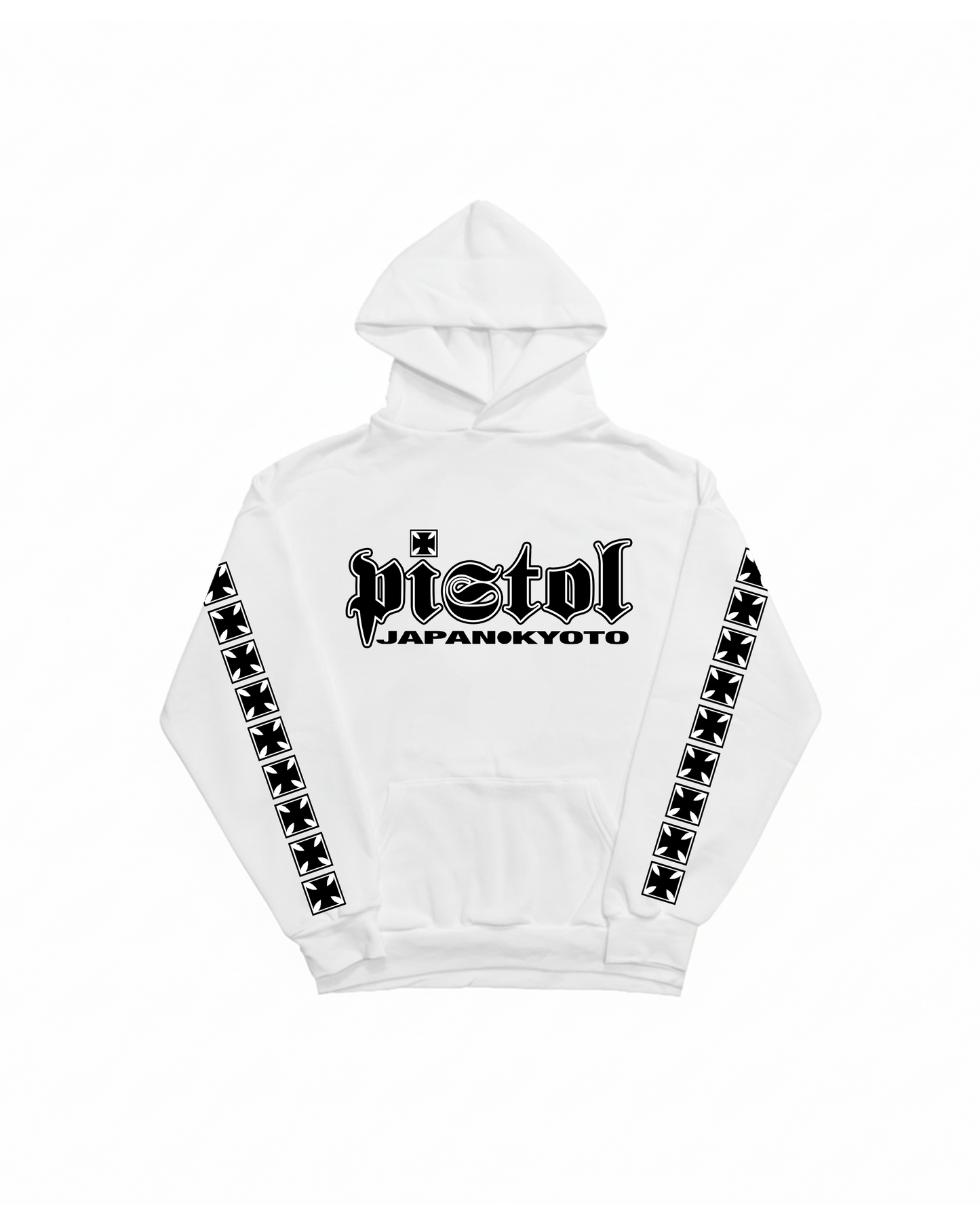 PISTOL KYOTO WHITE HOODIE