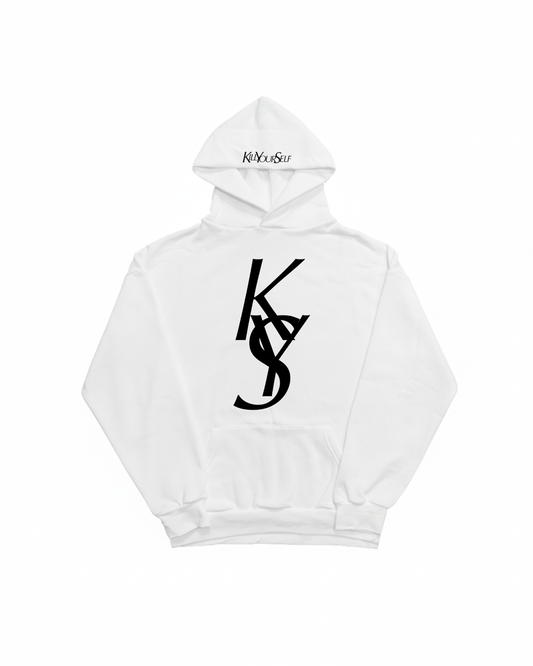 KILL YOURSELF WHITE HOODIE